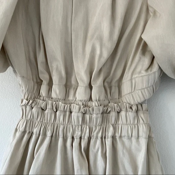 AJE Euphoria Cut Out Dress Stone • Size 8 • RRP $625 - Picture 10 of 16